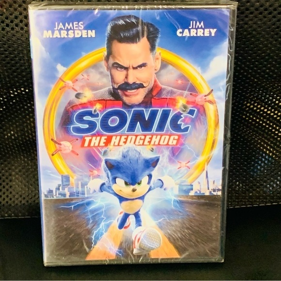 Sonic The Hedgehog DVD 📀 Movie - BRAND NEW SEALED - Picture 1 of 3